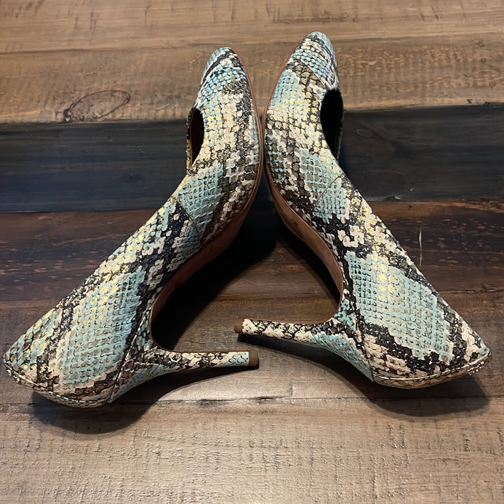 Coach Python Heels - image 4